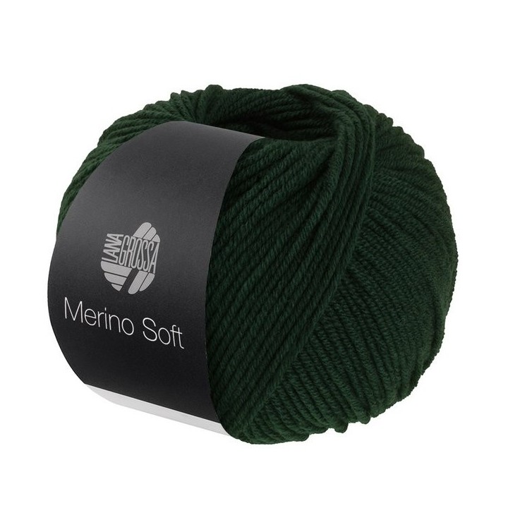 Lana Grossa Merino Soft 015 Dark Green
