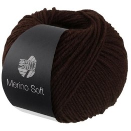 Lana Grossa Merino Soft 019 Donkerbruin
