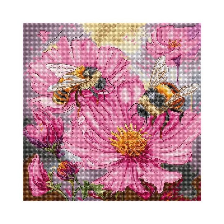 Kit de broderie Fleurs de miel