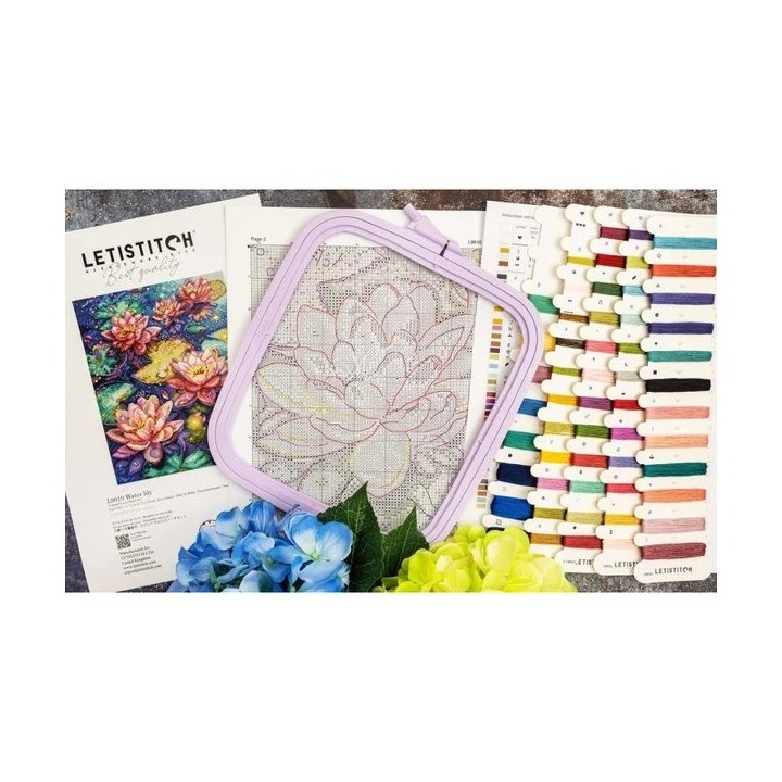 Kit de broderie Nénuphar
