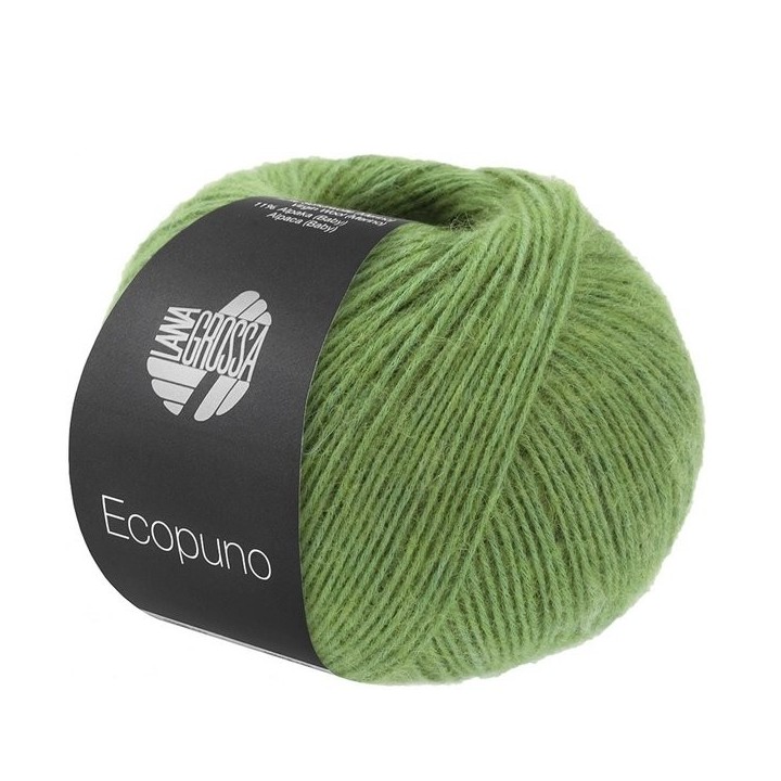 Lana Grossa Ecopuno 225 Vert poire