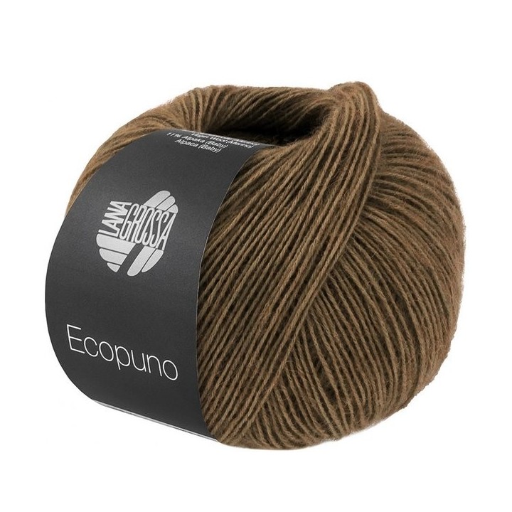 Lana Grossa Ecopuno 227 kleibruin