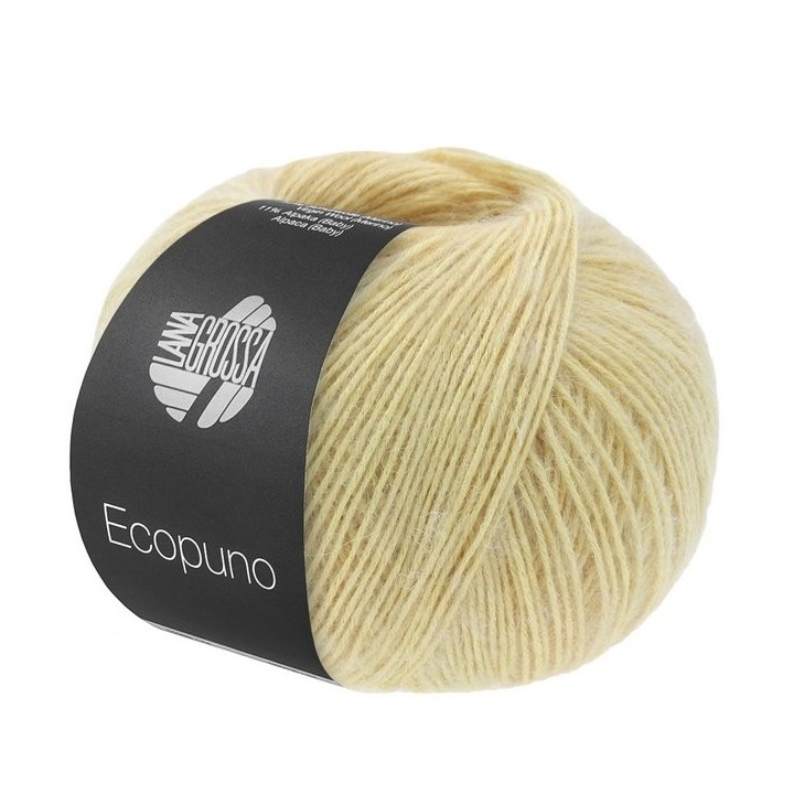 Lana Grossa Ecopuno 228 pastel yellow