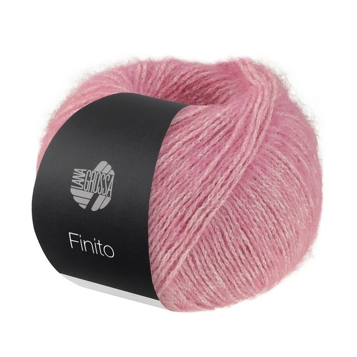 Lana Grossa Finito 018 Pastellpink/Creme