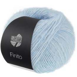 Lana Grossa Finito 021 Hellblau/Creme