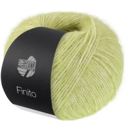 Lana Grossa Finito 024 Frühlingsgrün/Creme