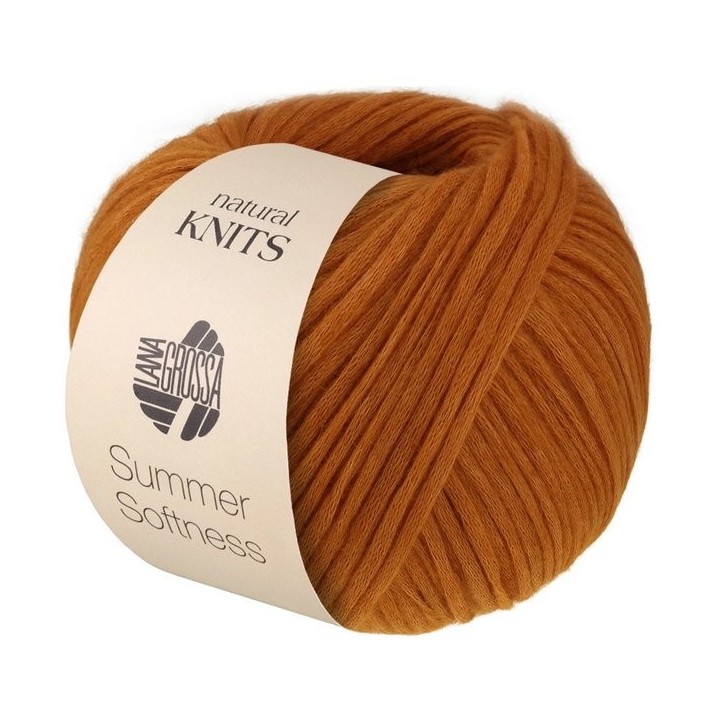 Lana Grossa Summer Softness 22 brun orange