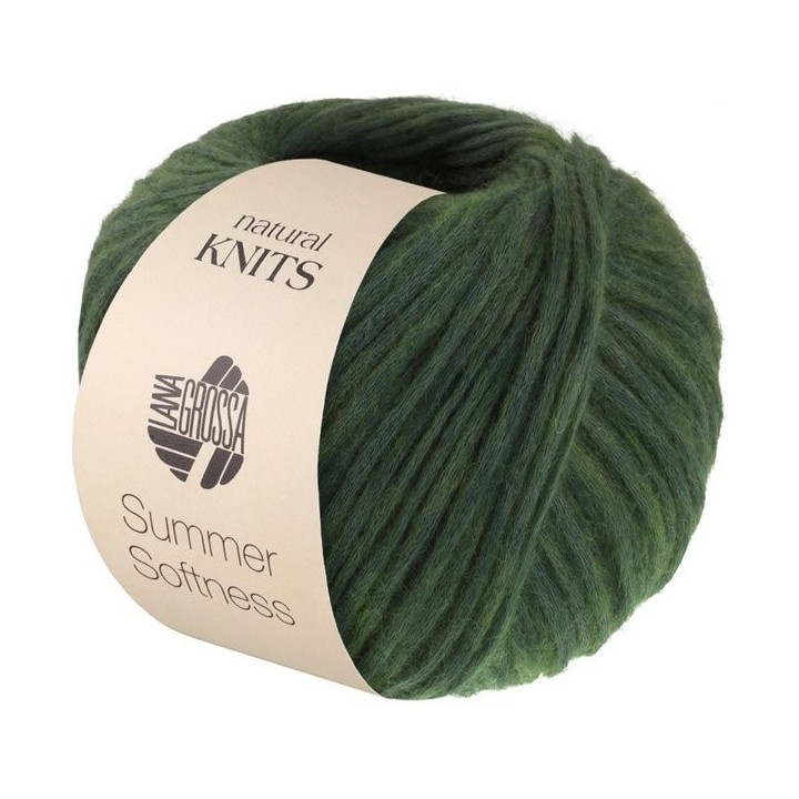 Lana Grossa Summer Softness 24 Dunkelgrün