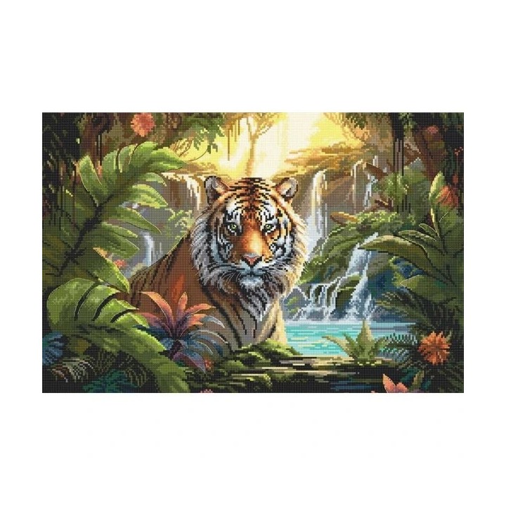 Embroidery kit Waterfall Rest