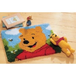 Kit tapis au point noué Disney Winnie the Pooh 14722