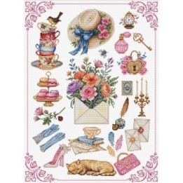 Kit de broderie Beauté