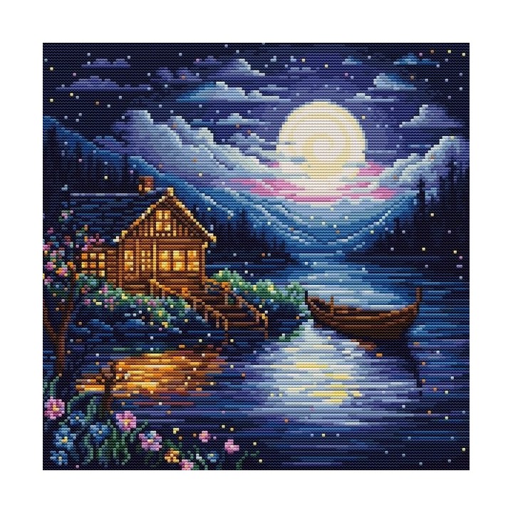 Kit de broderie Nuit de printemps