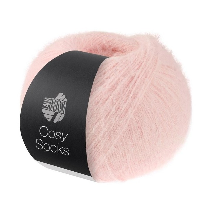 Lana Grossa Cosy Socks 01 Roze