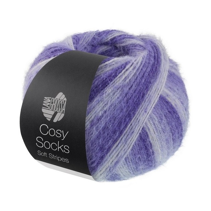 Lana Grossa Cosy Socks Soft Stripes 101