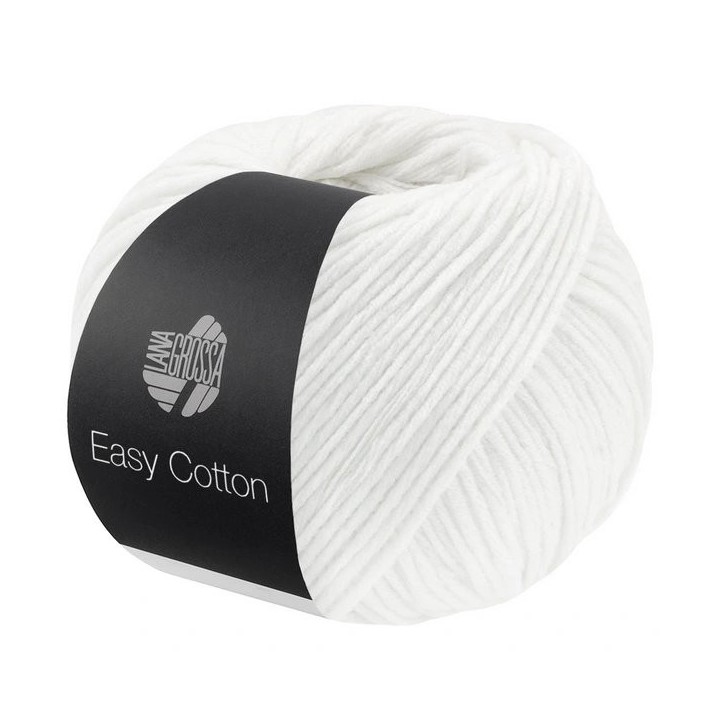 Lana Grossa Easy Cotton Weiß 01