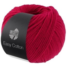 Lana Grossa Easy Cotton Dunkelrot 27