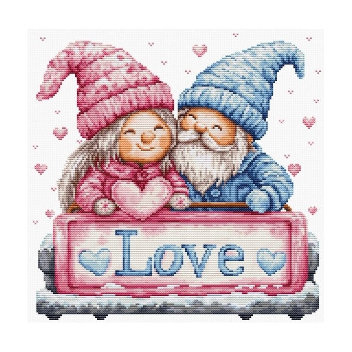 Stickset Winterliebe