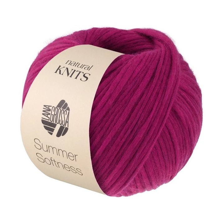 Lana Grossa Summer Softness 27 Fuchsia