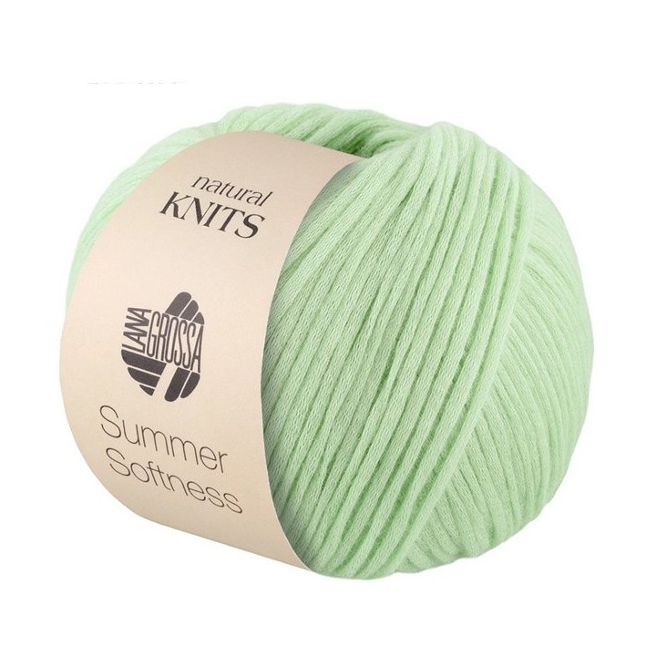 Lana Grossa Summer Softness 23 blanc-vert