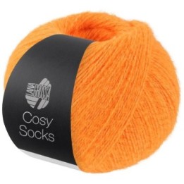 Lana Grossa Cosy Socks 20 oranje