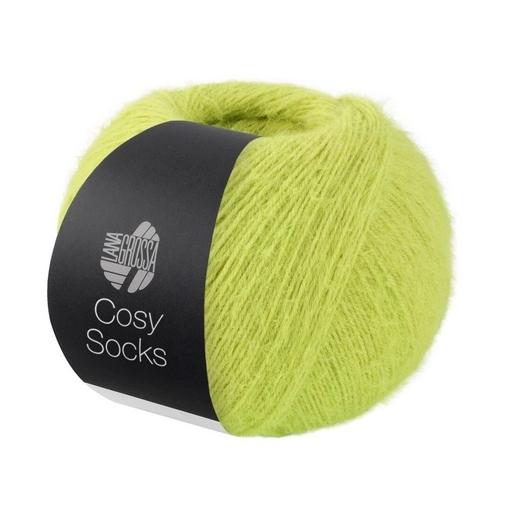Lana Grossa Cosy Socks 24 lime