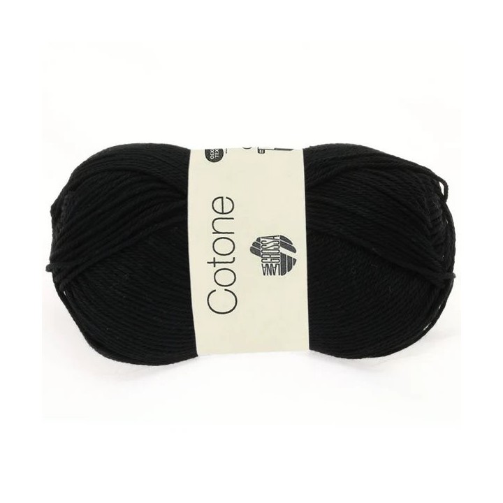Lana Grossa Cotone 021 Black