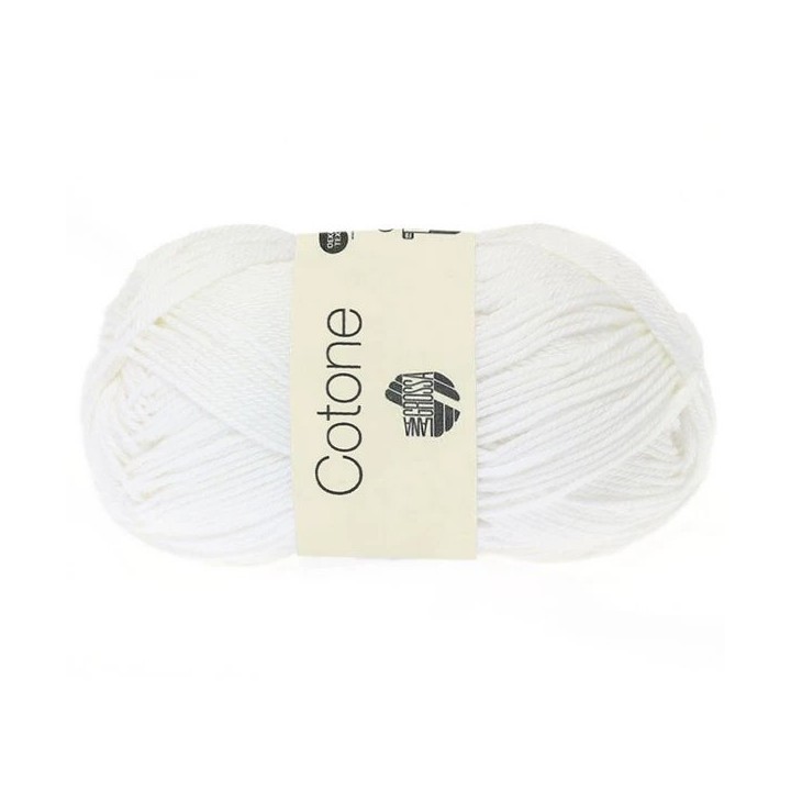 Lana Grossa Cotone 022 wit