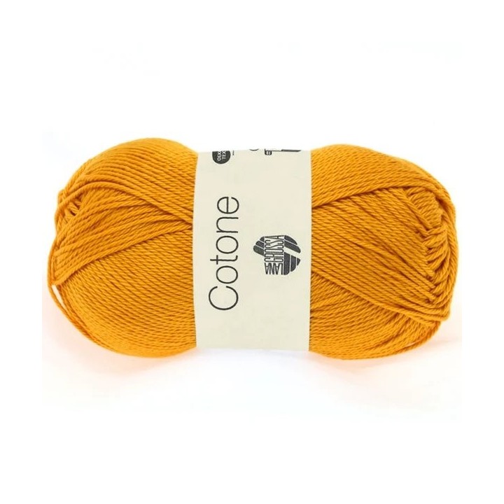 Lana Grossa Cotone 038 Goudgeel