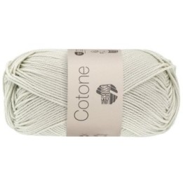 Lana Grossa Cotone 145 Lichtgrijs