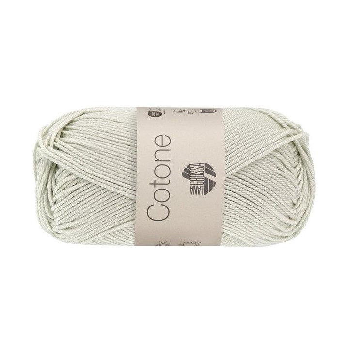Lana Grossa Cotone 145 Lichtgrau