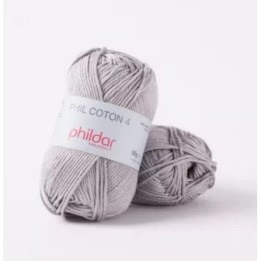 Phildar Phil Coton 4 Silver
