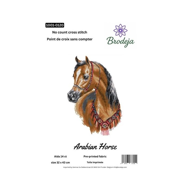 Borduurpakket Arabisch paard