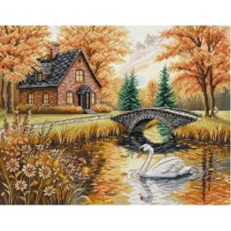 Kit de broderie Automne enchanteur
