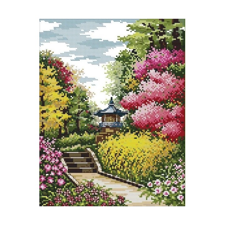Kit de broderie Printemps