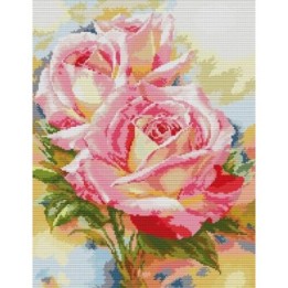 Stickset Rosa Rosen