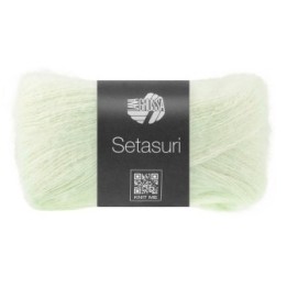 Lana Grossa Setasuri 83 blanc-vert