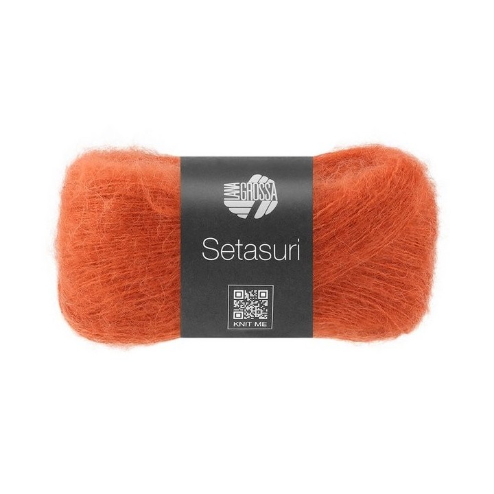 Lana Grossa Setasuri 86 Orange rouge