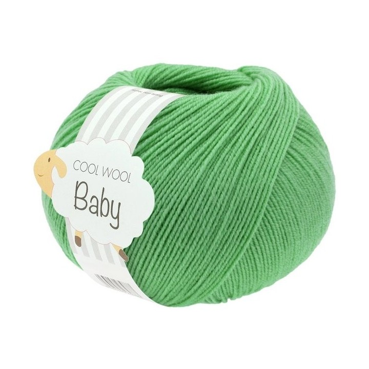 Lana Grossa Cool Wool Baby 325 Jadegrün