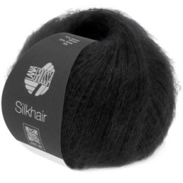 Lana Grossa Silkhair 014 zwart