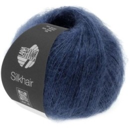 Lana Grossa Silkhair 043 marineblauw