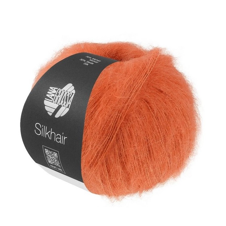 Lana Grossa Silkhair 228 Lachsorange