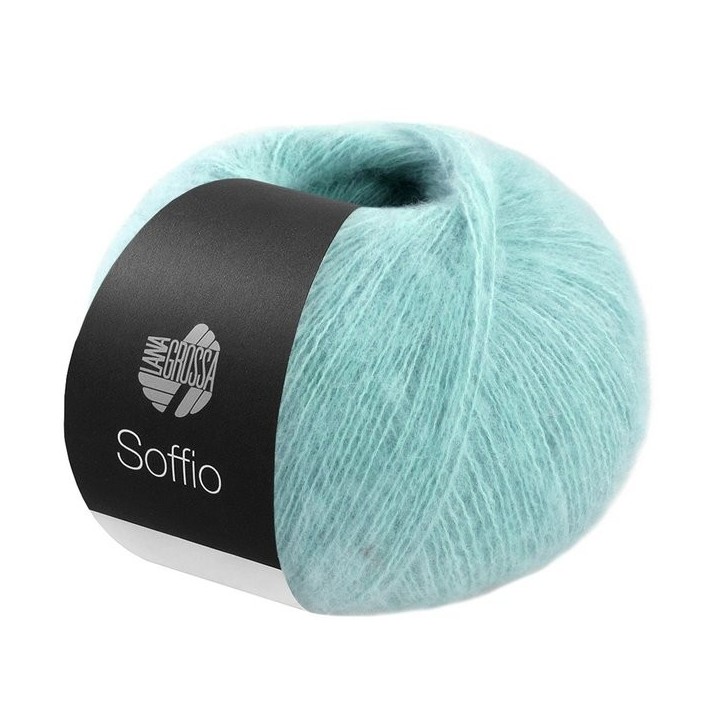 Lana Grossa Soffio 039 Turquoise clair