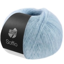 Lana Grossa Soffio 040 lichtblauw