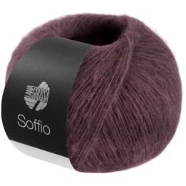 Lana Grossa Soffio 041 Dark brown