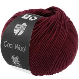 Lana Grossa Cool Wool dark rose red 2124