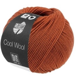 Lana Grossa Cool Wool brun cannelle 2125