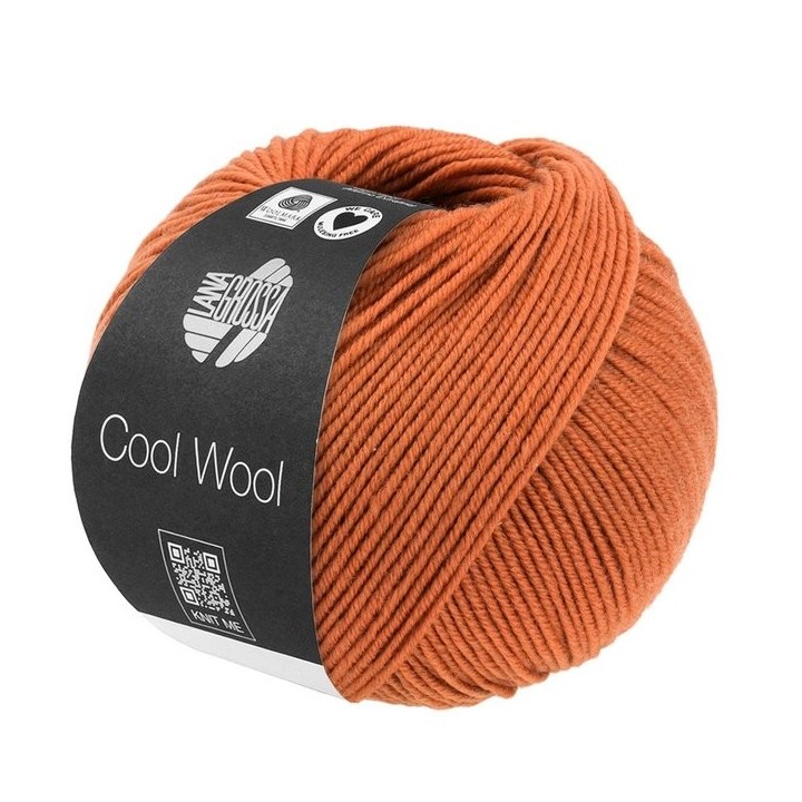 Lana Grossa Cool Wool Orangebraun 2116