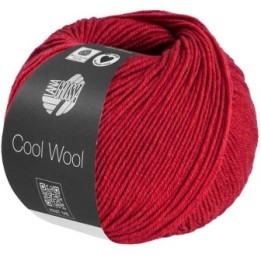 Lana Grossa Cool Wool Mélange Cherry red melange 1501