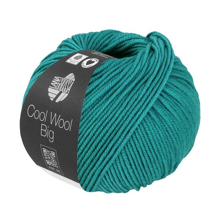 Lana Grossa Cool Wool Big Türkisgrün 1043