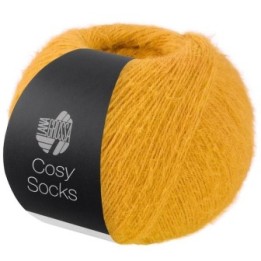 Lana Grossa Cosy Socks 11 oranjegeel